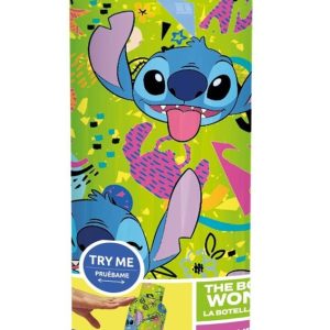 BOTELLA TERMO ACERO ANTIVUELCO 515 ML STITCH GREEN