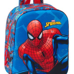 MOCHILA GUARDERIA 3D 27CM SPIDER-MAN