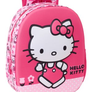 MOCHILA 3D GUARDERIA 33CM HELLO KITTY