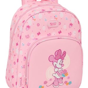 MOCHILA INFANTIL 34CM ADAPT A CARRO MINNIE MOUSE BABY