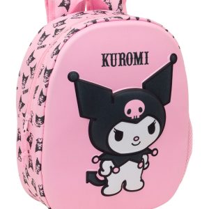 MOCHILA 3D GUARDERIA 33CM KUROMI