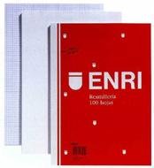 PAPEL A4 100H 80GR ENRI CUADRO 4X4 SIN TALADROS SIN MARGEN