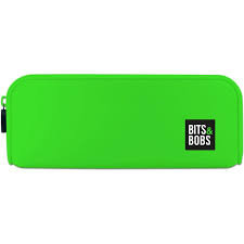 PORTATODO SILICONA VERDE FLUOR BITS&BOBS