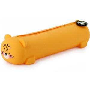 PORTATODO LEOPARDO ACOSTADO PETS SILICONA TELESCOPICO BITS