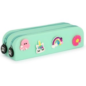 PORTATODO DOBLE DIY SILICONA PINS VERDE MINT BITS&BOBS