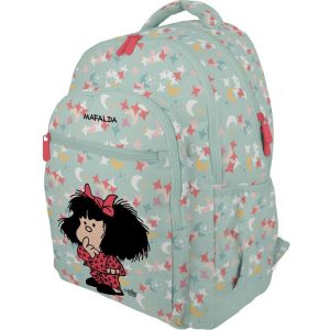 MOCHILA RUBBER MAFALDA 25 PIJAMA