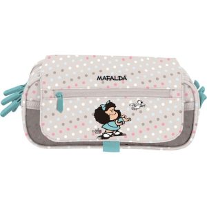 PORTATODO TRIPLE CON SOLAPA MAFALDA 25 BIRD