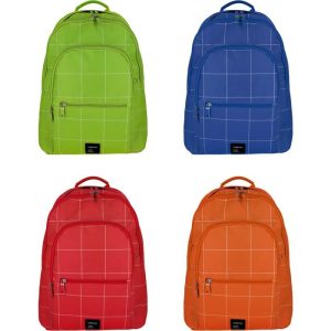 MOCHILA ROOMY UNEQUAL ROJO