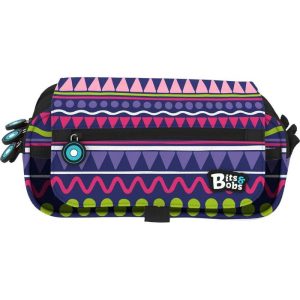 PORTATODO TRIPLE CON SOLAPA ZIG ZAG