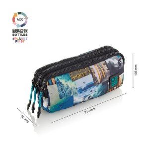 PORTATODO TRIPLE RECICLADO SURFIN