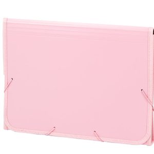 ACORDEON PP SOFT FOLIO 13 DPTOS RIBETE GOMA ROSA