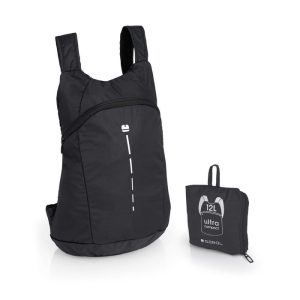 MOCHILA PLEGABLE NEGRO
