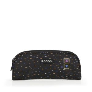 ESTUCHE DOBLE VIRTUAL NEGRO WATERPROOF