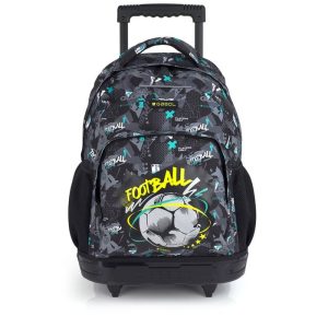 MOCHILA ESCOLAR CON REJILLAS CON CARRO SCORE