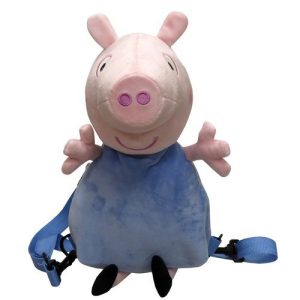 MOCHILA PELUCHE 3D PEPPA PIG - GEORGE