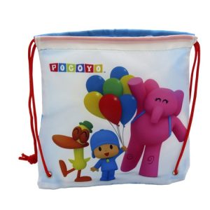 MOCHILA SACO DE 22 CM POCOYO