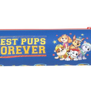 PORTATODO REDONDO CON CREMALLERA DE PLASTICO PAW PATROL