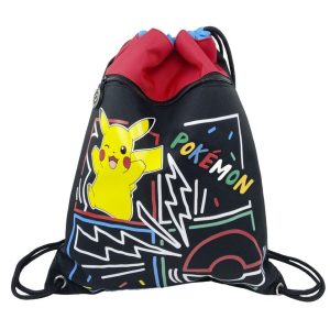MOCHILA SACO POKEMON COLORFUL