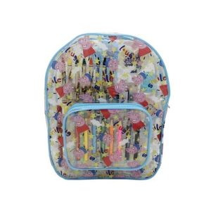 SET DE ACTIVIDADES 42 PIEZAS EN MOCHILA PEPPA PIG