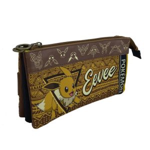 PORTATODO TRIPLE POKEMON ADAPTABLE A TROLLEY EEVE