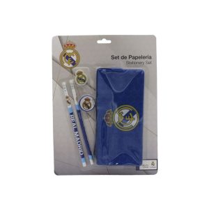 SET DE PAPELERIA PORTATODO TRIPLE REAL MADRID