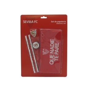 SET DE PAPELERIA PORTATODO TRIPLE SEVILLA FC