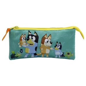 PORTATODO TRIPLE - LEAVES COLLECTION BLUEY