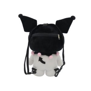MOCHILA PELUCHE 3D KUROMI HELLO KITTY SANRIO
