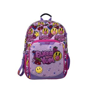 MOCHILA ESCOLAR BUBBLEGUM EMOJI