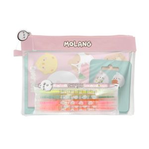 SET PORTATODO JUMBO CON ACCESORIOS DE PAPELERIA BLOSSOM MOL