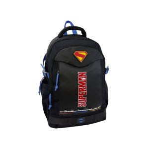 MOCHILA 43CM ADAPTABLE A TROLLEY BLACK SUPERMAN