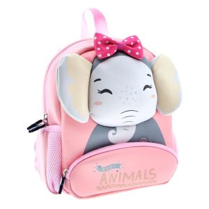 MOCHILA GUARDERIA 27 CM 3D ELEFANTE