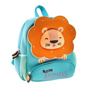 MOCHILA GUARDERIA 27CM 3D LEON