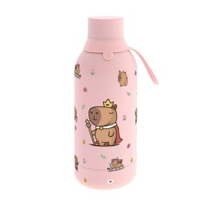 BOTELLA TERMICA PEACH MAJESTY CAPIBARA