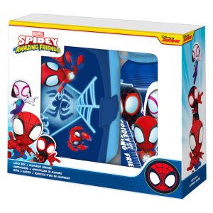 SET BOTELLA Y SANDWICHERA SPIDEY