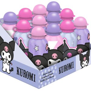 BOTELLA ALUMINIO 500ML KUROMI SURTIDO