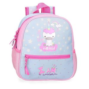 MOCHILA INFANTIL ROLL ROAD I AM A UNICORN 25CM ADAP CARRO