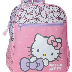 MOCHILA INFANTIL HELLO KITTY MY FAVOURITE BOW ADAP CARRO
