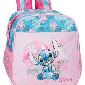 MOCHILA INFANTIL HEART STITCH 25CM ADAPTABLE A CARRO