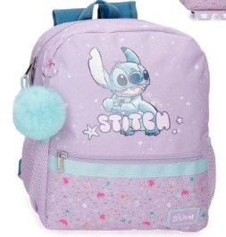 MOCHILA ESCOLAR LOVELY STITCH 33CM