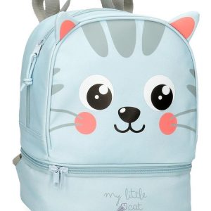 MOCHILA INFANTIL ROLL ROAD LITTLE CAT 28CM + PORTAMERIENDA