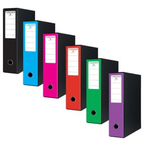 ARCHIVADOR A-Z FOLIO COLOR SURTIDO CON CAJA