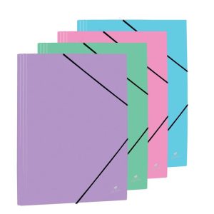 CARPETA POLIPROPILENO FOLIO SOLAPA PASTEL 4 COLORES SURTIDO