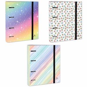 CARPEBLOC 4 ANILLAS 40MM MIXTA SIN RECAMBIO FANTASIA SURTID