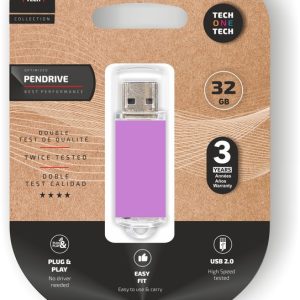 PENDRIVE BASIC LIGHT PURPLE PENDRIVE 32 GB