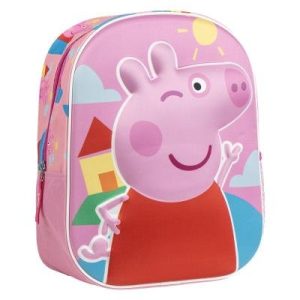 MOCHILA GUARDERIA 3D PEPPA PIG