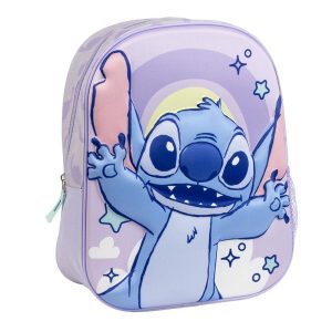 MOCHILA GUARDERIA 3D STITCH SPACE