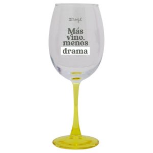 COPA DE VINO - MAS VINO, MENOS DRAMA