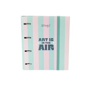 CARPETA CON ANILLAS Y FOLIOS - ART IS IN THE AIR