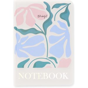 LIBRETA A5 ESTAMPADO FLORES